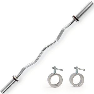 Olympic Curl Bars - EZ & Super Curl, 47 - 48"