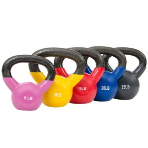 Sunny Strength&reg; Vinyl Coated Kettle Bells 5 - 25 lbs