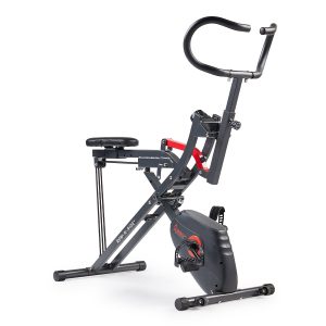 Smart 2 in 1 Upright Row-N-Ride&reg; Squat Assist Trainer Machine and Exercise Bike